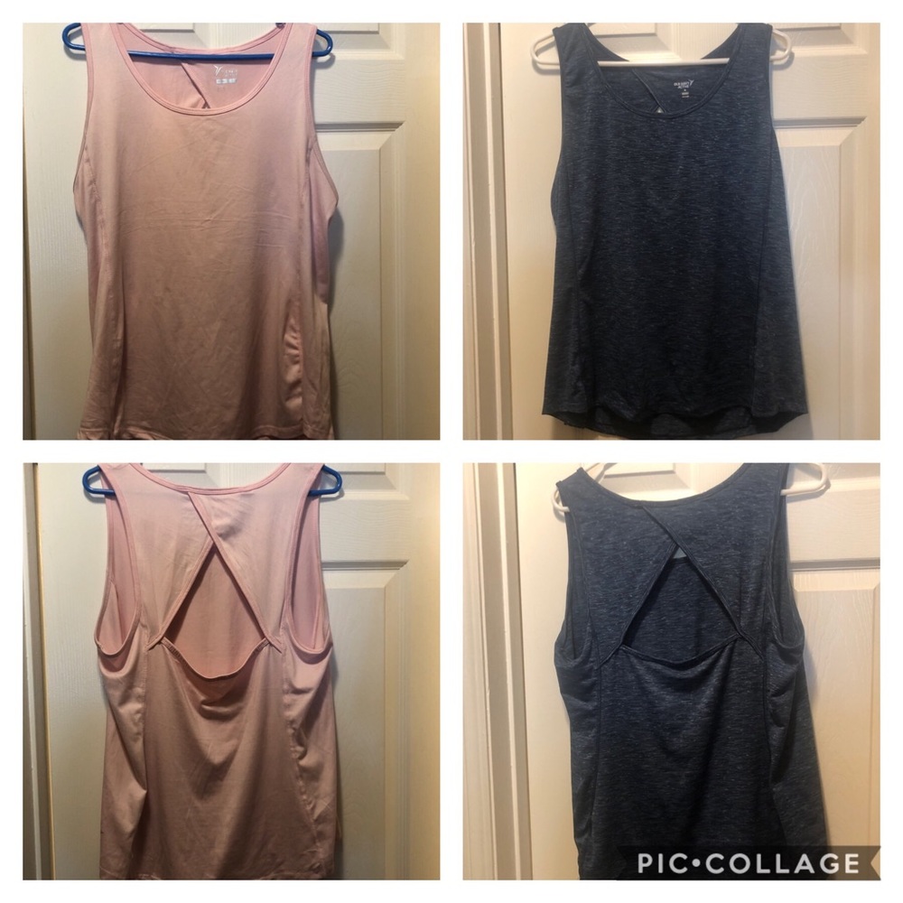 TWO (2) Active Keyhole Back Tanks